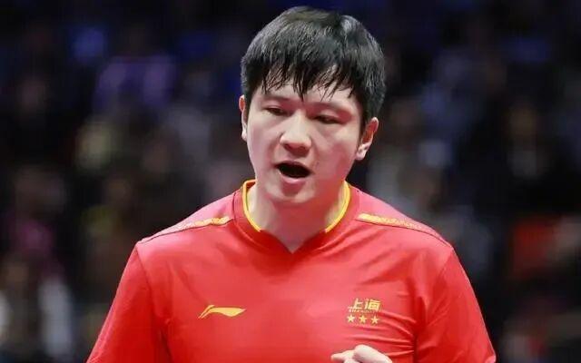 樊振东卫冕全运会金牌后，回头一看