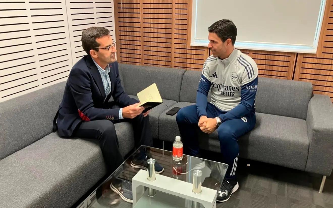 阿尔特塔：在很多方面，我和西蒙尼的相