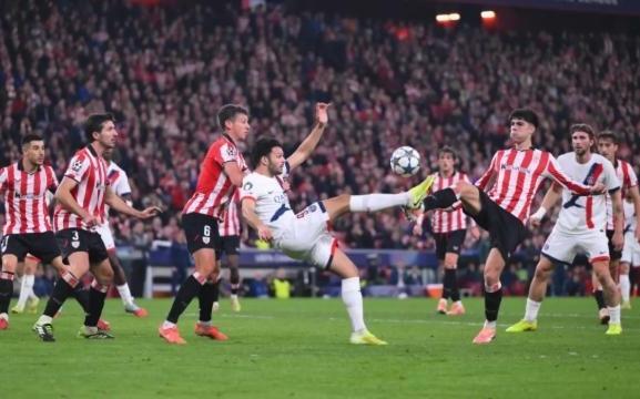 毕尔巴鄂作陪练，冠军巴黎和平释放收