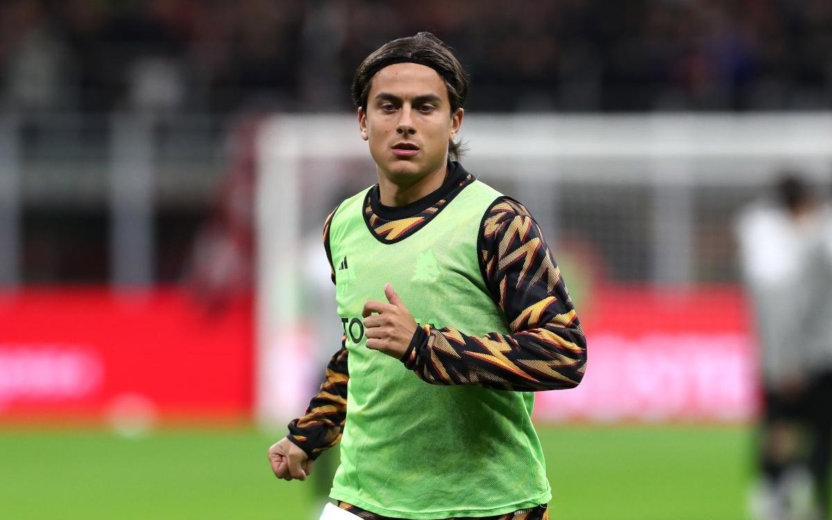 米体：迪巴拉和贝利已从伤病中恢复，预计可出战那不勒斯