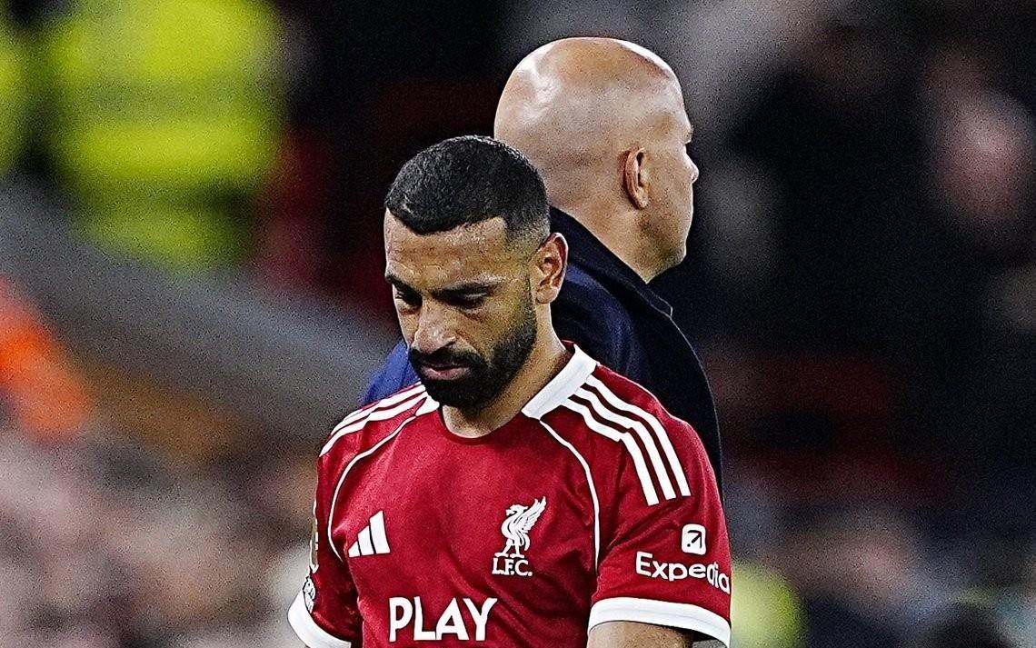 哑火,萨拉赫利物浦生涯首次连续7场英超没有打入非点球进球