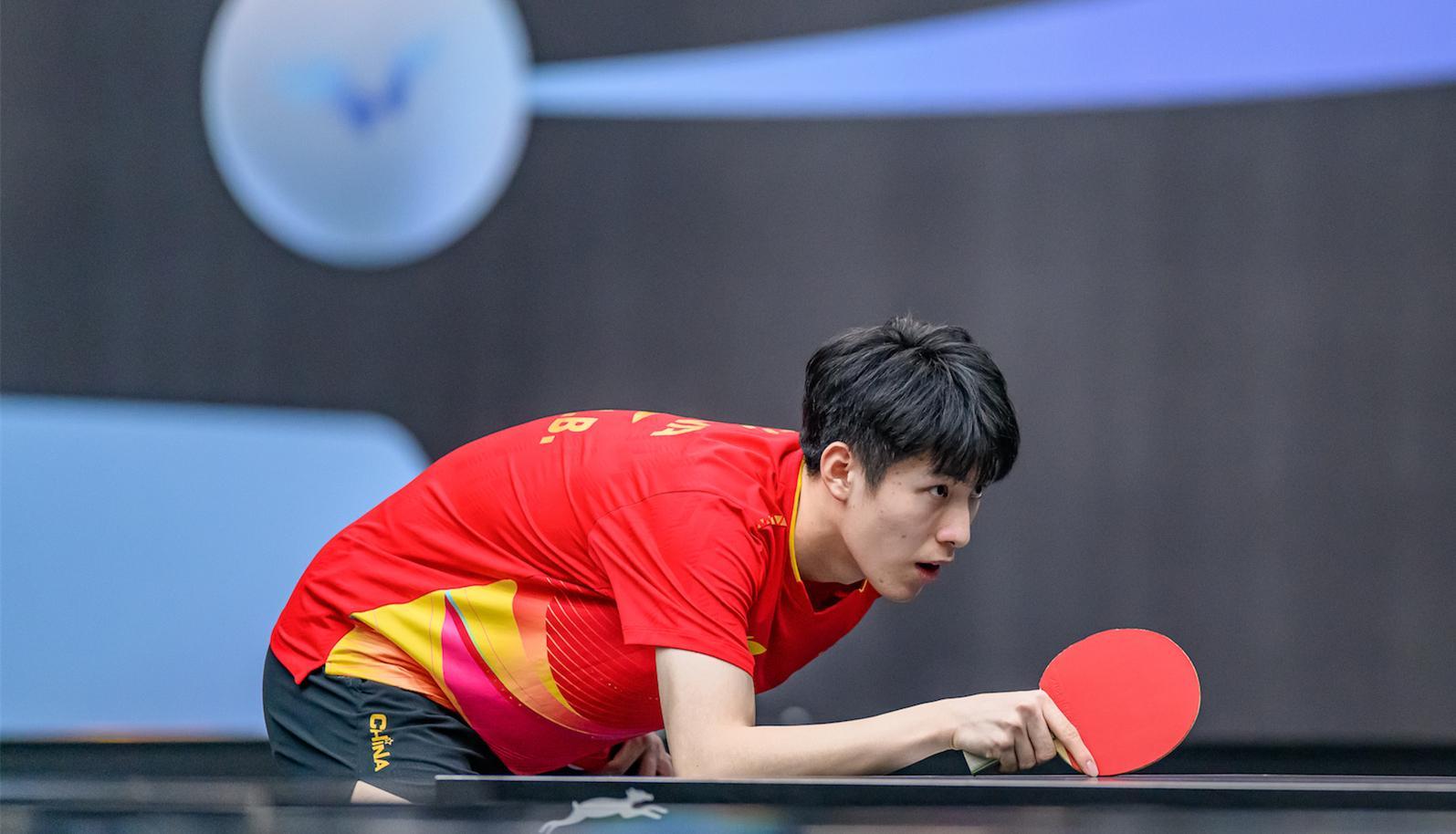 31进决赛！国乒19岁新星冲冠：握拳霸气