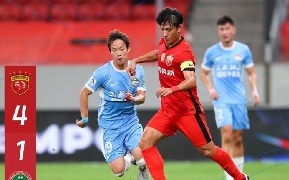 中超海港3连胜暂登顶给争冠对手带来压力