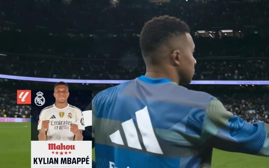 梅开二度，姆巴佩当选皇马vs瓦伦西亚全场最佳