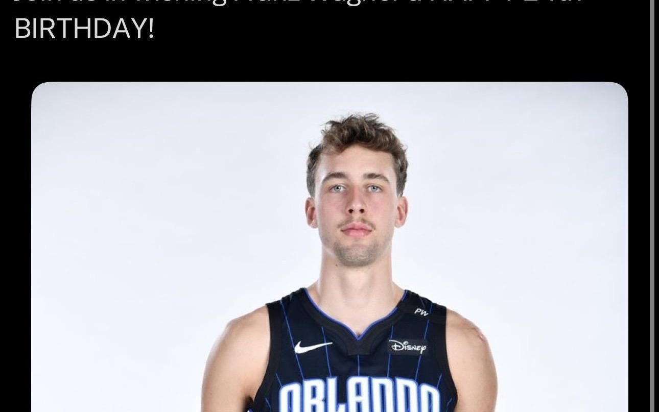 即将开启欧洲杯征程！NBA官方祝小瓦