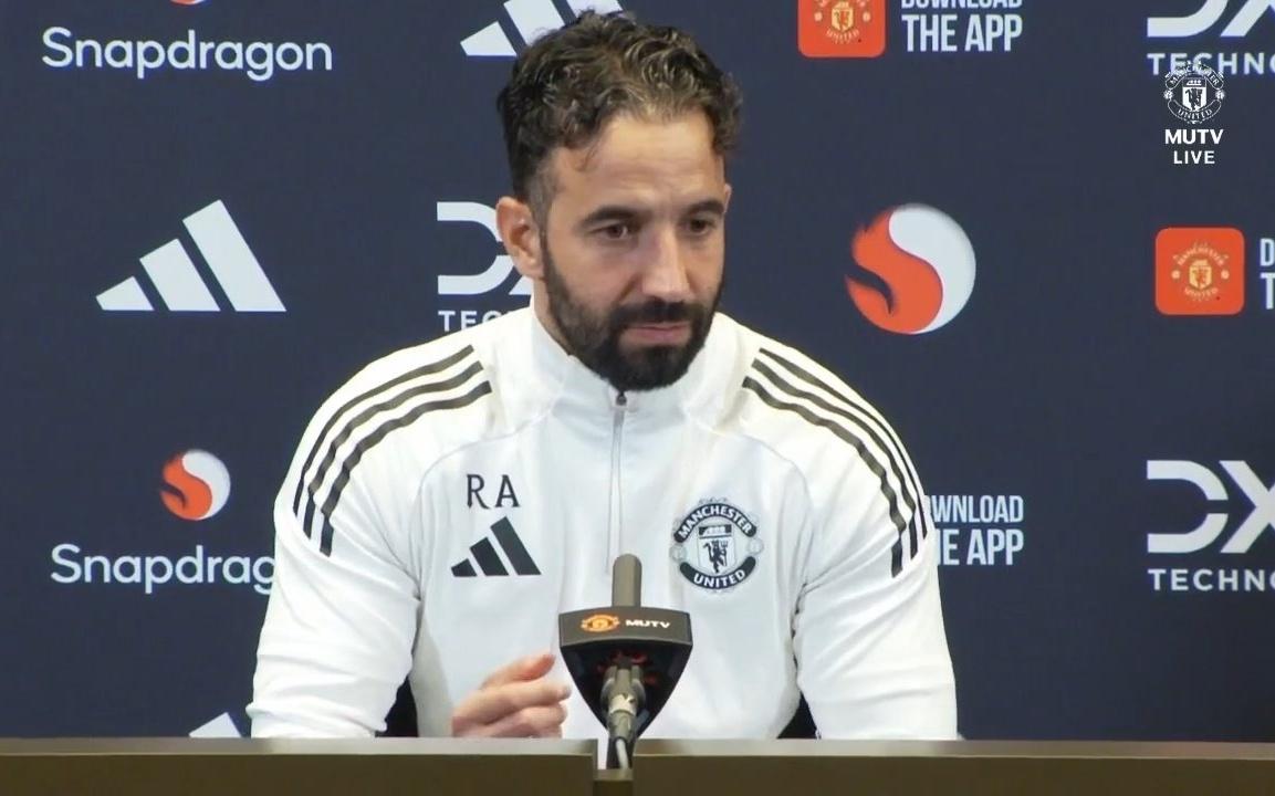 阿莫林:阿马德家人离世将缺战,从英超内部引援风险大大降低