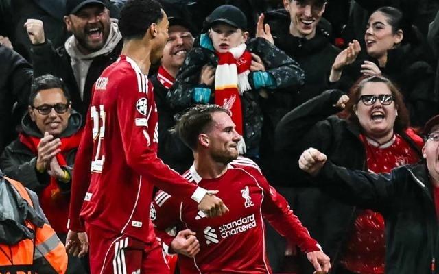 【欧冠】麦卡利斯特头槌制胜，利物浦1比0皇马