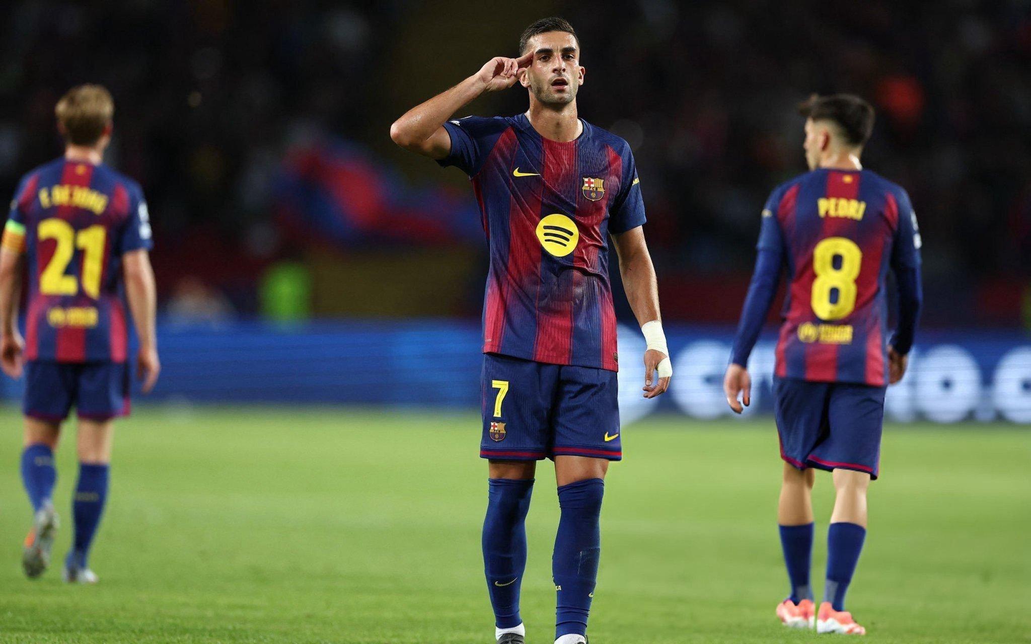 49球！费兰托雷斯追平亨利在巴萨的进球数，效率略高