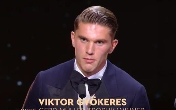 获盖德穆勒奖！约克雷斯：感谢上赛季葡体每个人，让我有机会获奖