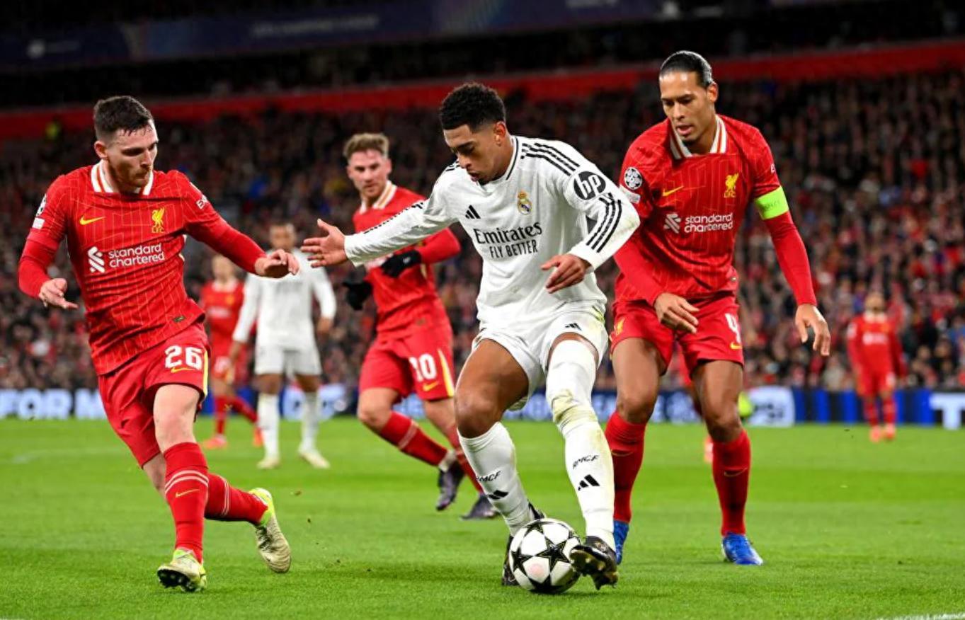 25到20！利物浦大反弹，若赢皇马=杀进