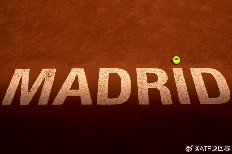 ATP1000马德里大师赛签表：德约对位德雷珀，鲁内对位弗里茨