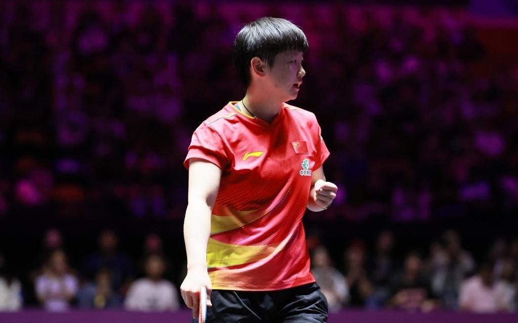 4比3战胜王曼昱，孙颖莎夺得WTT澳门