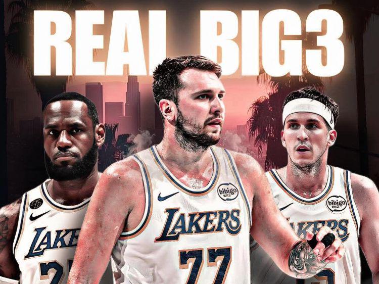 湖人双核创历史第1神迹！东契奇、里夫斯蜕变，詹皇终迎冲冠真核