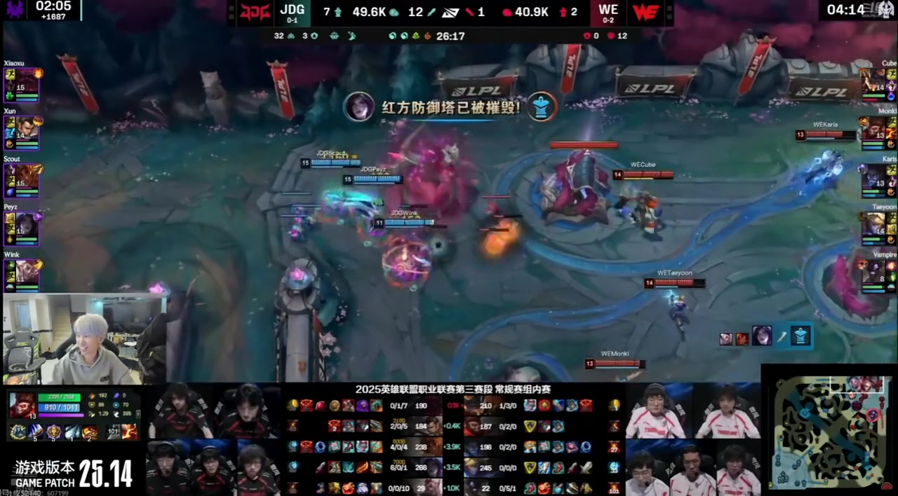 Ale：Monki刚来EDG青训打排位就把田野骂了他哥打电话叫他别骂了
