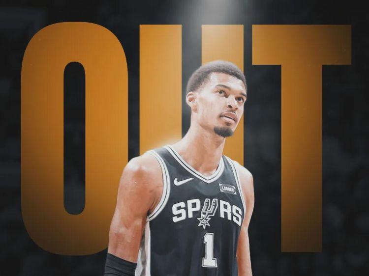 突发！文班亚马小腿拉伤！NBA收视率将受影响