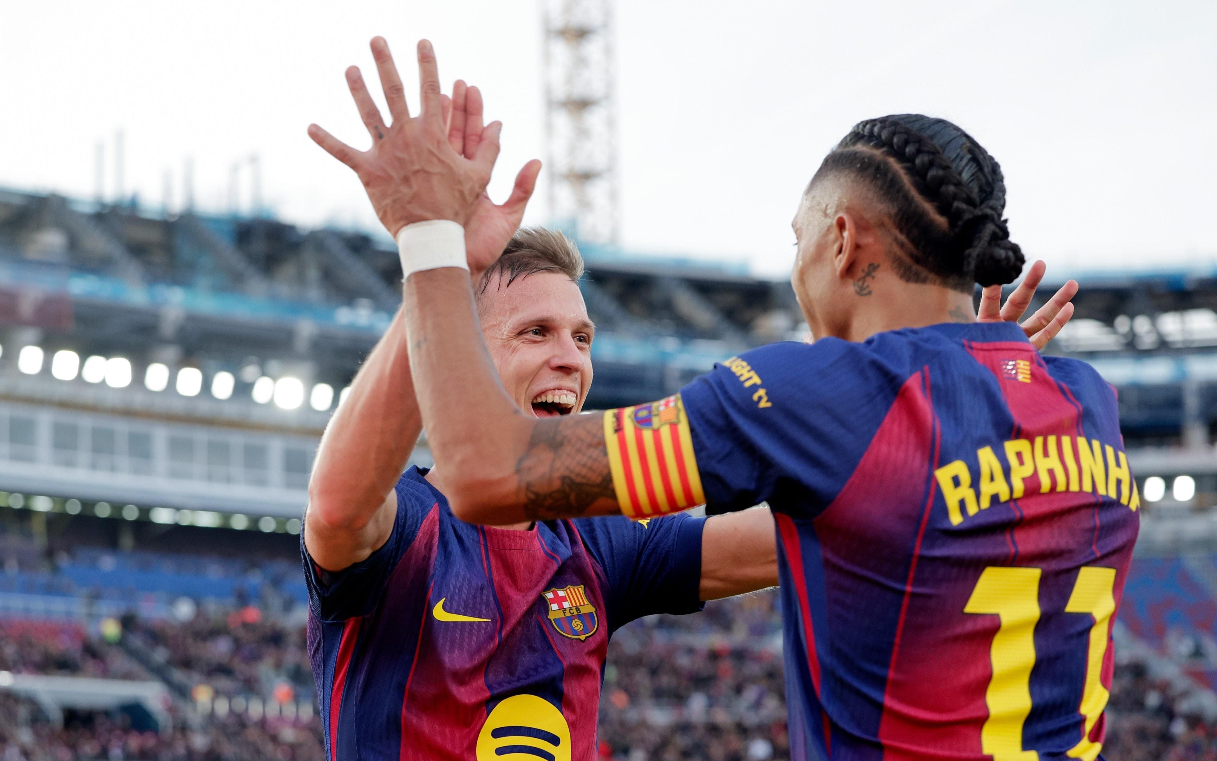 对阵阿拉维斯双响，奥尔莫时隔超过一