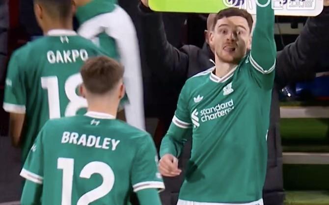 里程碑，罗伯逊迎来利物浦生涯第350次出场