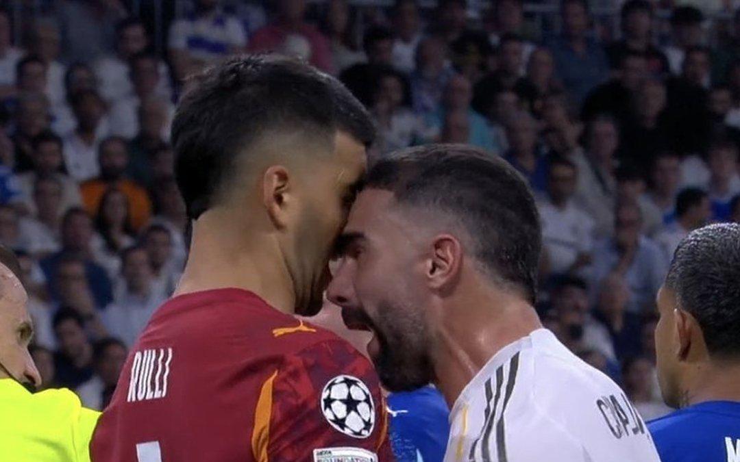 皇马右后卫怎么了阿诺德三分钟伤退，卡瓦哈尔顶牛染红