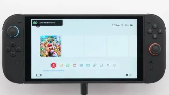 Switch2全新充电模式曝光！电池延缓老化寿命更长了