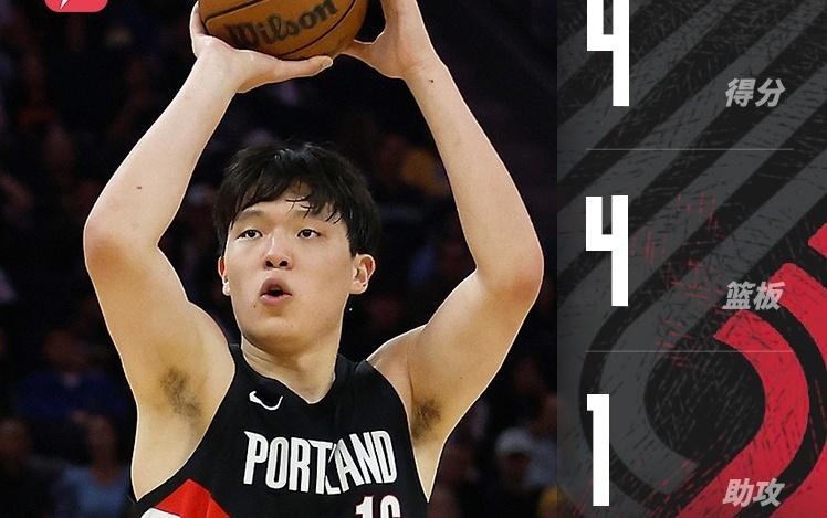 杨瀚森NBA季前赛首秀表现：出战21分钟4分4篮板1助攻6犯规