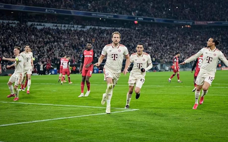 强强对决，拜仁本赛季德甲从未落后，勒沃库森每场都先进球