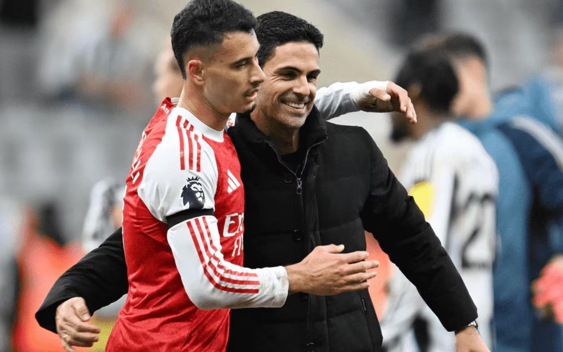 阿尔特塔：无论是场上发挥还是竞争姿态，球队的表现堪称完美