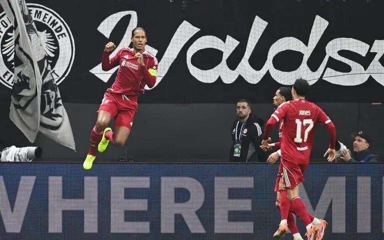 碾压法兰克福!利物浦射正141遥遥领先,控球率65%