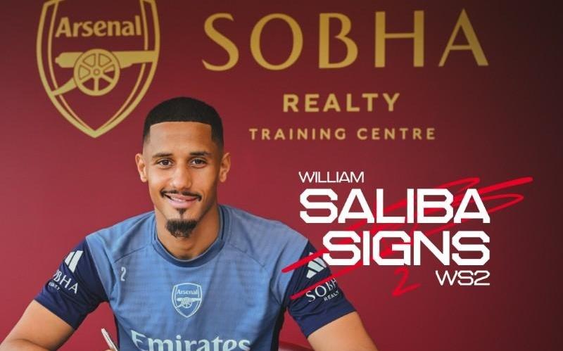 与枪手续下长约,萨利巴已经代表阿森纳出场140次