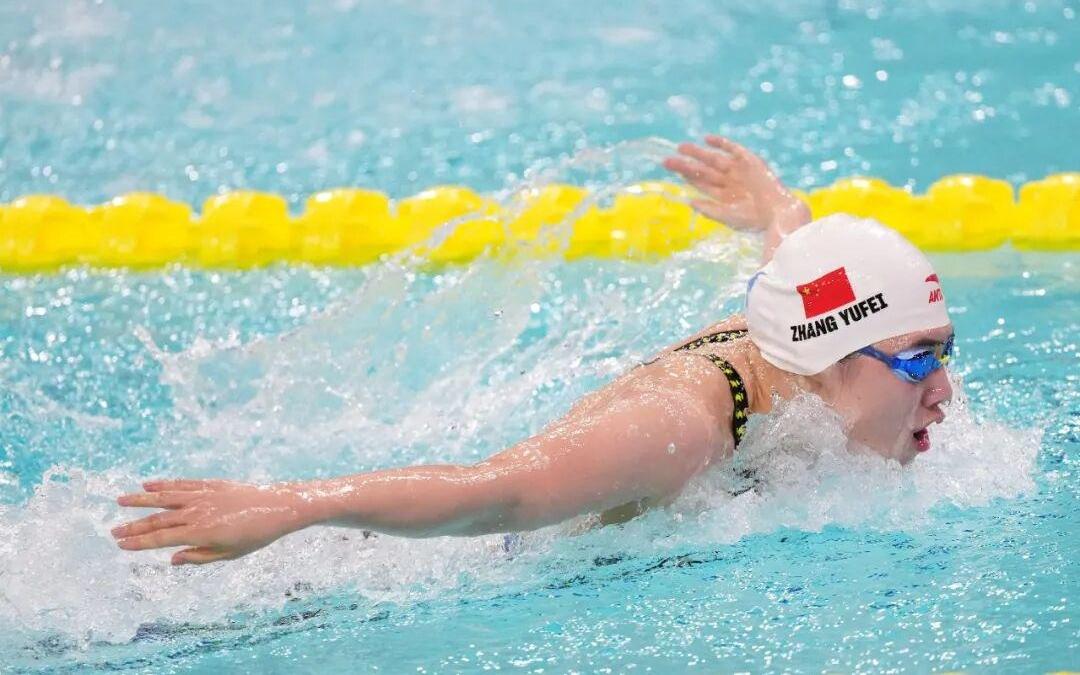 张雨霏获全运会女子200米蝶泳第3名，福建队陈露颖夺冠