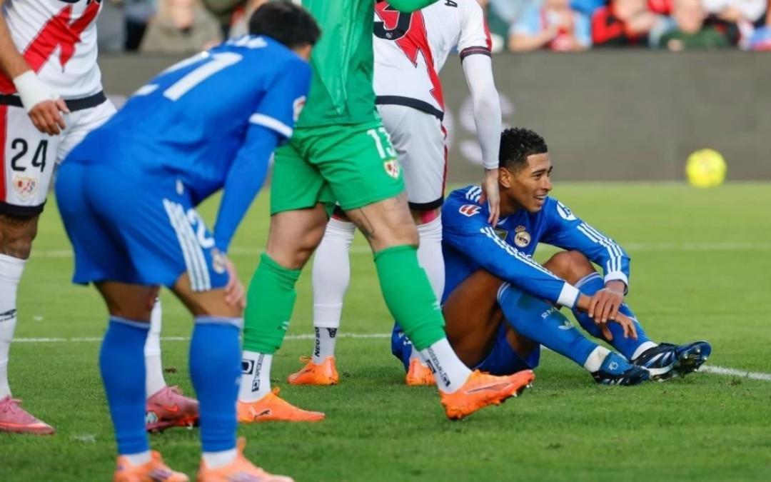 每体：皇马全队跑动距离比巴列卡诺少