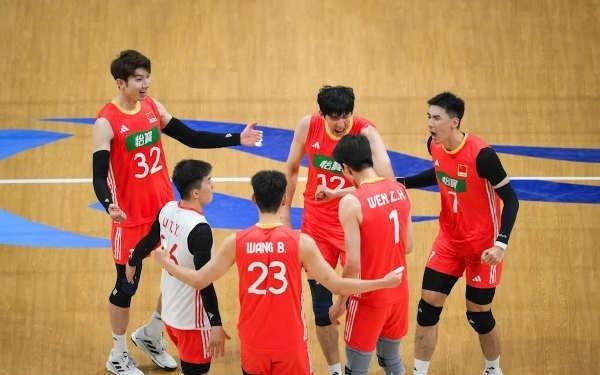 塞尔维亚20领先巴西，中国男排世锦赛