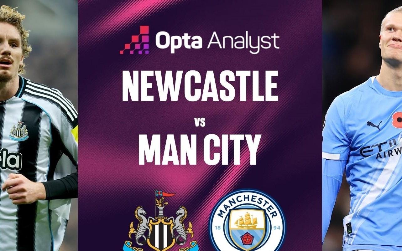 曼城连续33次英超对纽卡都进球，过去