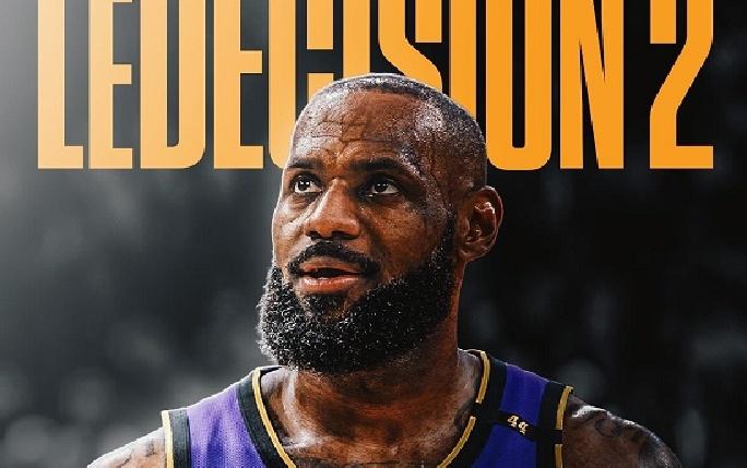 詹姆斯历史性决定！炸了，整个NBA都炸了...