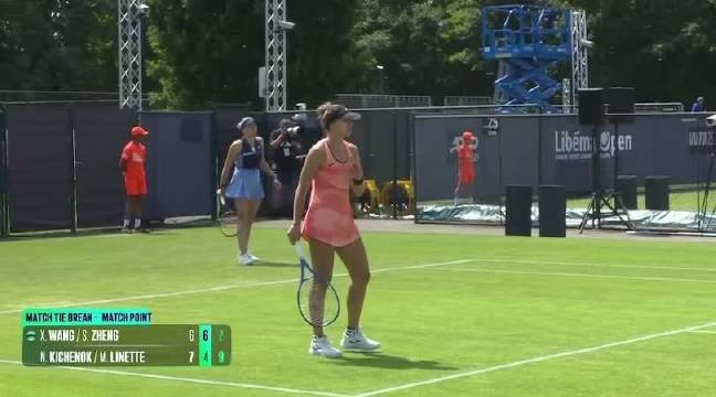 WTA250斯海尔托亨博斯站女双首轮：王欣瑜郑赛赛战败，无缘晋级