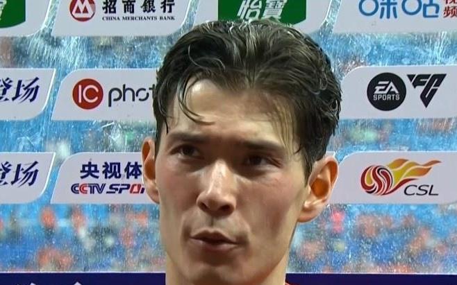 侯永永：成都蓉城是很强的球队，我们丢了些很容易的球没发挥好