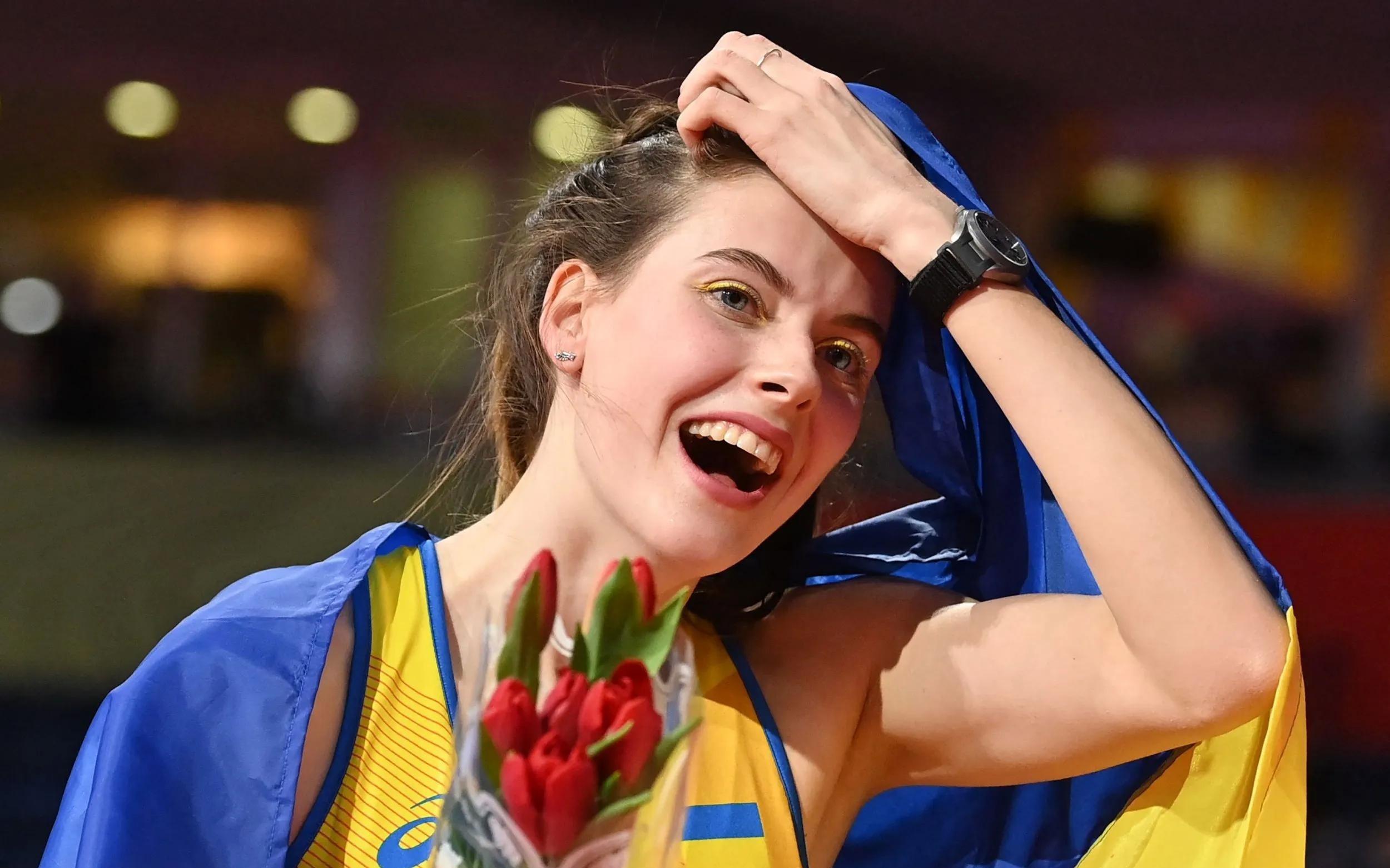 乌克兰跳高名将玛胡奇克回应“睡美人”称号：我需要在赛场上放松