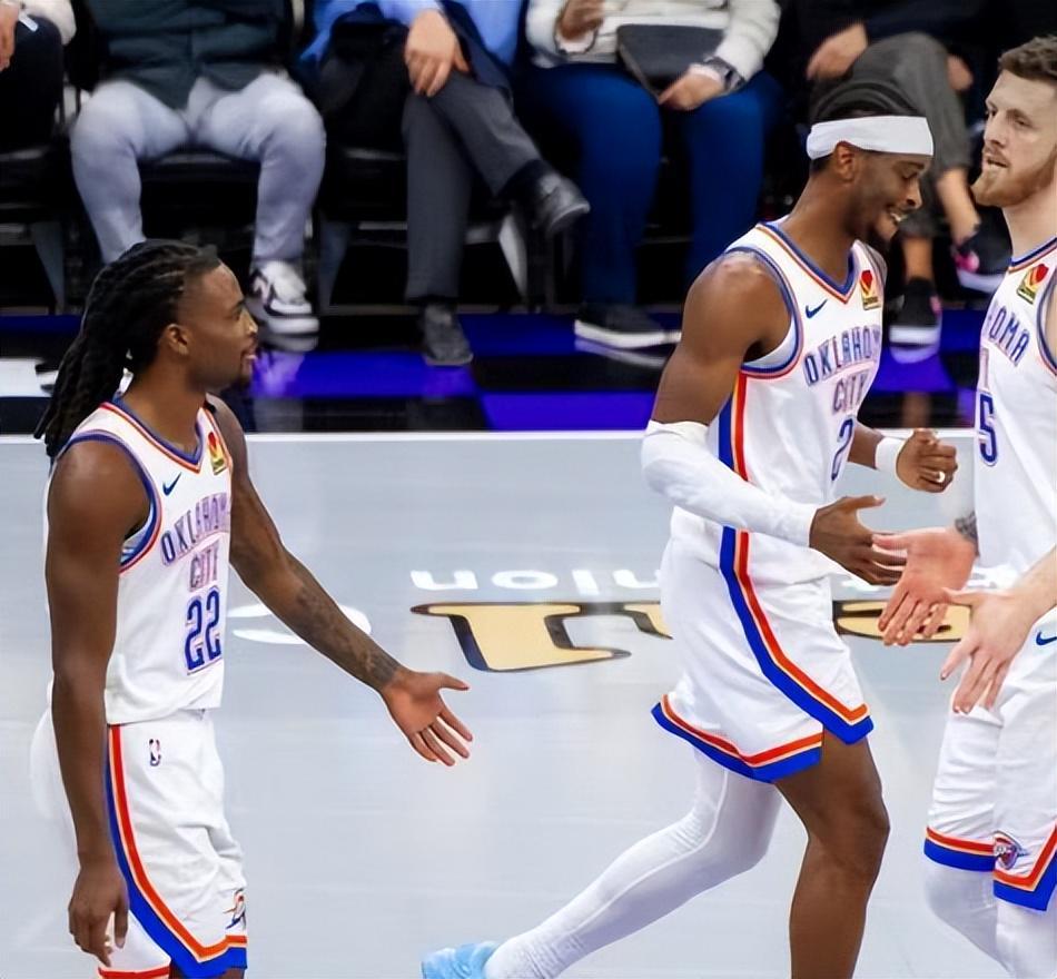 NBA西部最新积分榜：雷霆第1，湖人第2，火箭下滑第6，勇士第8