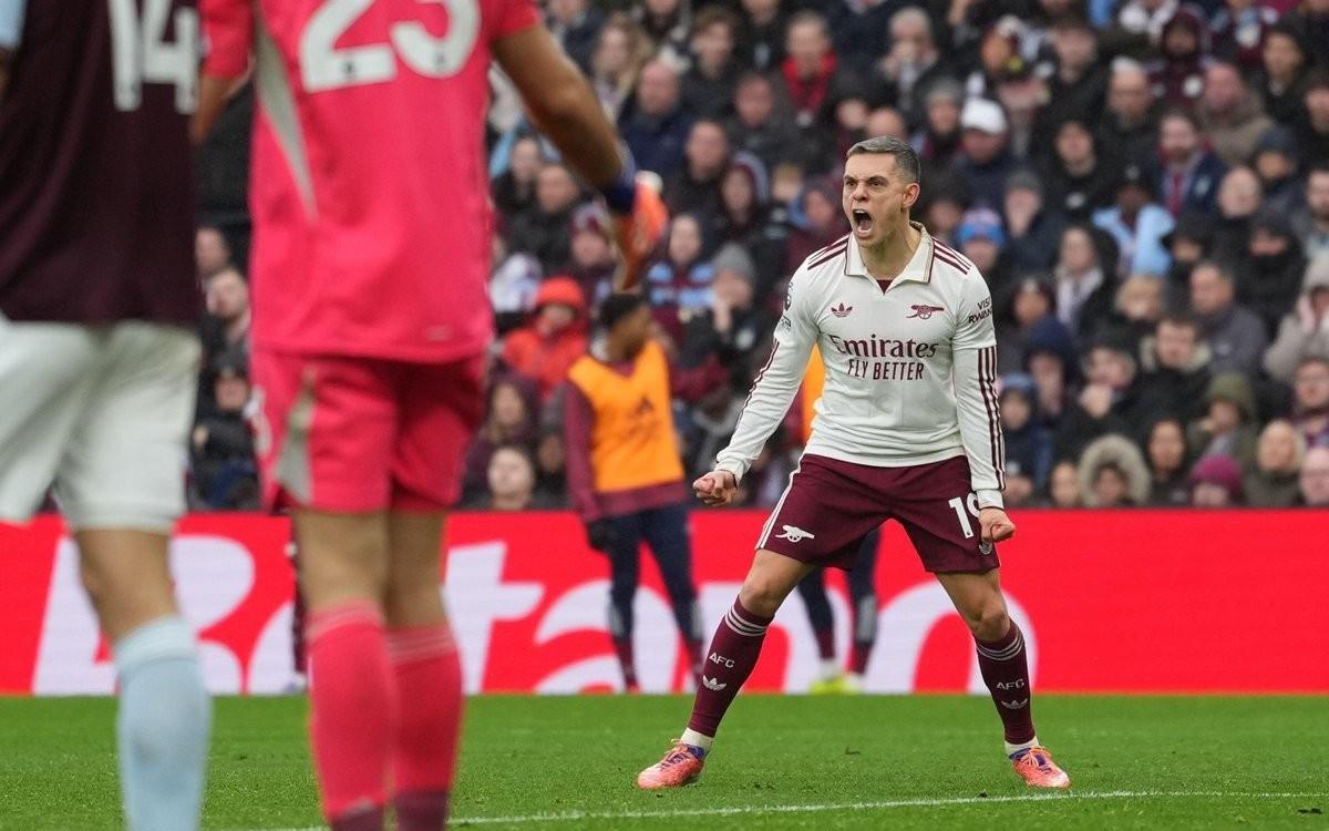 特罗萨德英超对维拉参与5球，仅次于