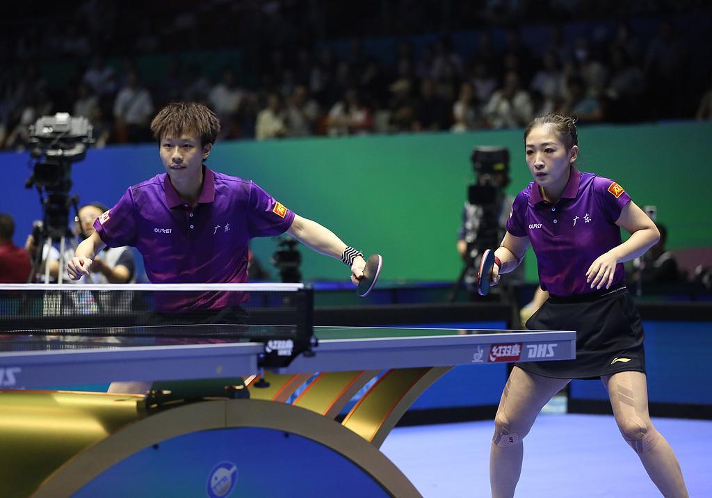 泪目！34岁国乒美女奥运冠军全运最后