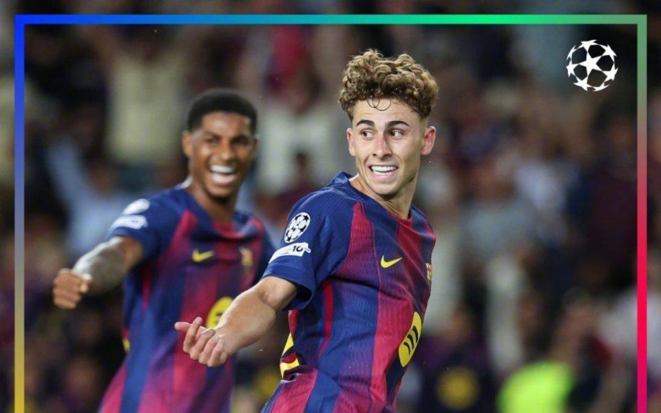 欧冠精彩一夜：巴萨61大胜，大巴黎狂轰