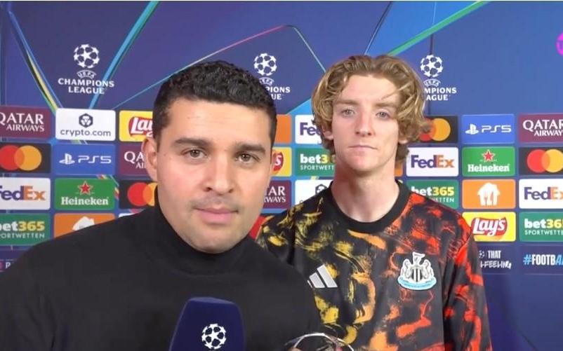 戈登：比赛尾声被勒沃库森扳平，真的让