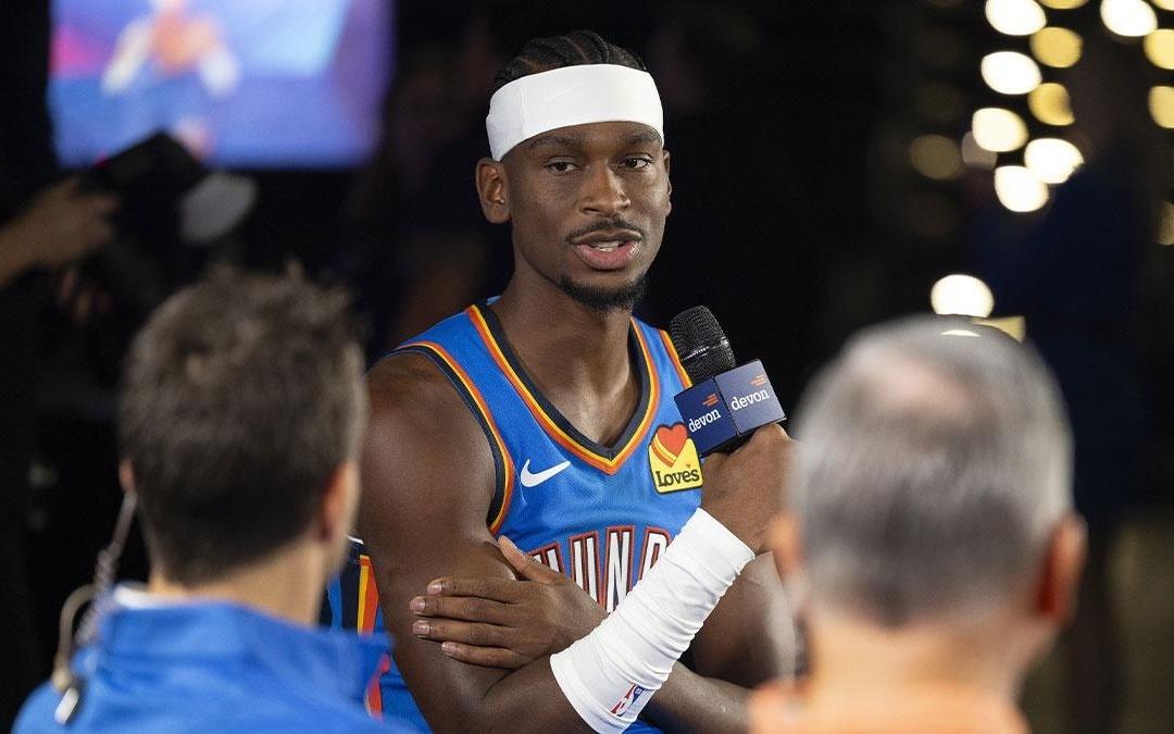 霸气，雷霆亚历山大谈与詹姆斯、库里、杜兰特等“NBA门面”之争