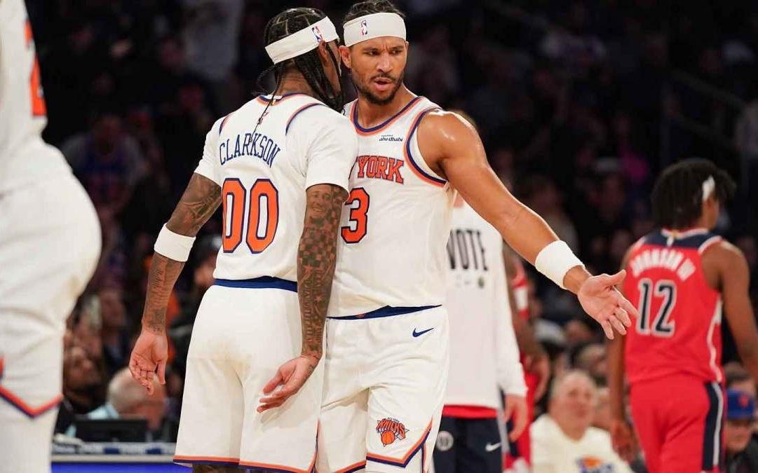 默契，尼克斯队哈特和克拉克森组成了你可能意想不到的全新好搭档