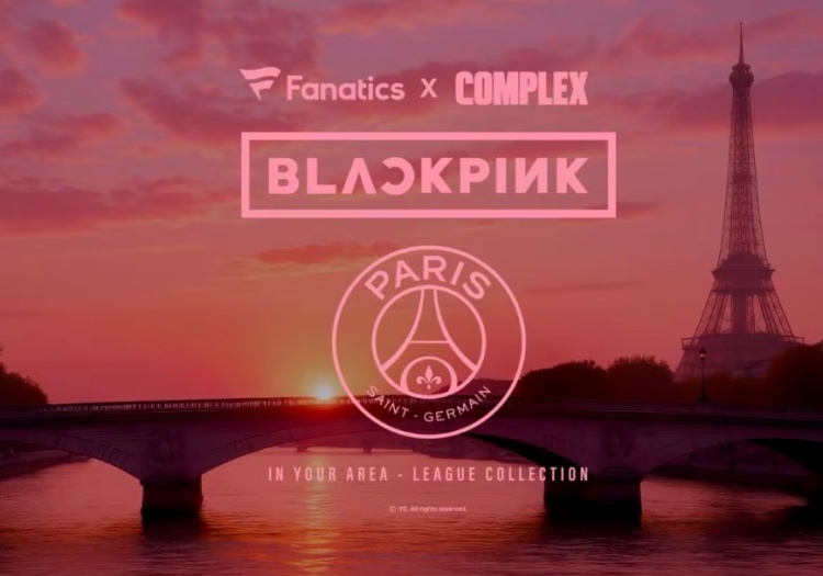 足球跟Kpop的碰撞，巴黎推出与BLACKPINK独家联名系列