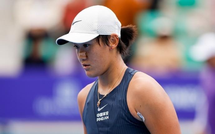 王曦雨苦战三盘不敌科恰雷托，止步广州网球公开赛次轮