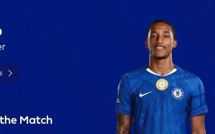 打入一球，若昂佩德罗当选切尔西vs狼队全场最佳球员