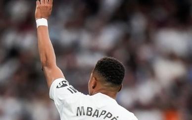 姆巴佩皇马生涯第4次飞点，上赛季对