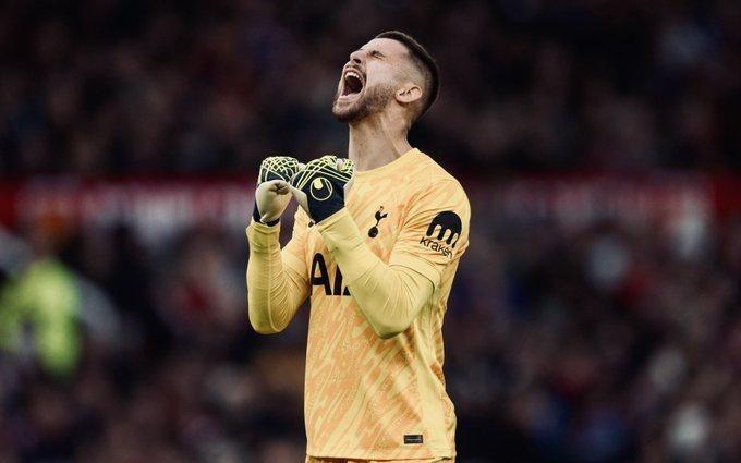 维卡里奥全场神扑集锦：多次化身门神助热刺逼平摩纳哥