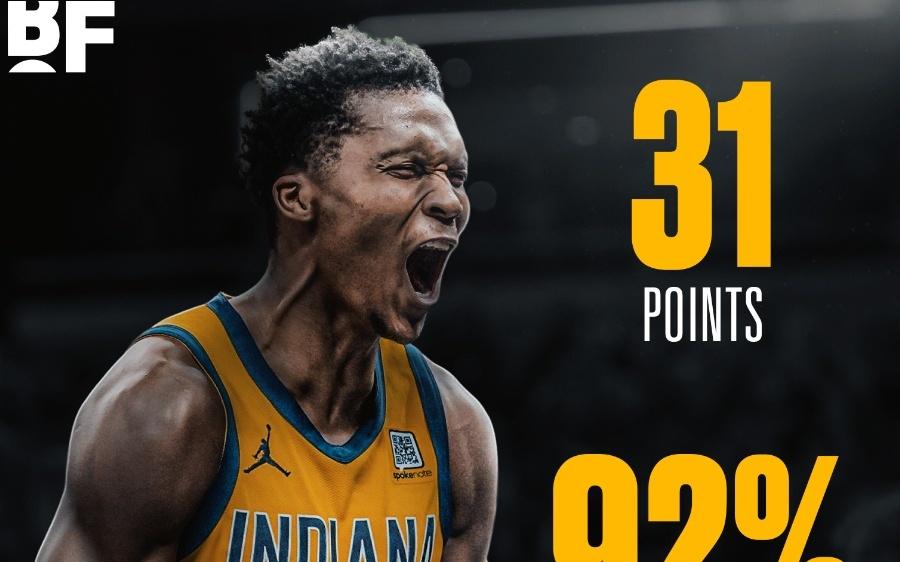 半场9中9+23分钟12中11：马瑟林31分引热议美记称先发是爆发关键